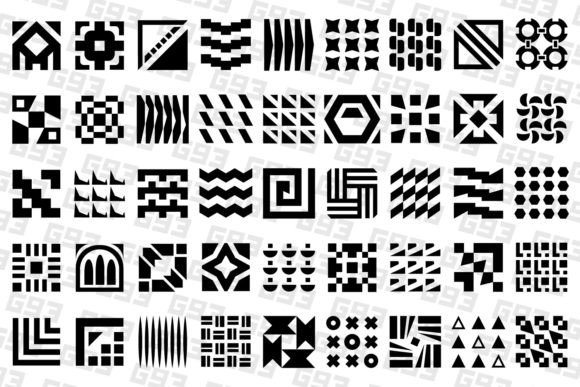 Abstract Geometric Designs: Modern Graphics and Patterns