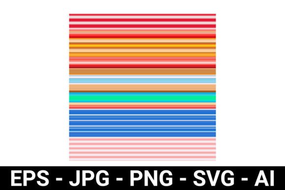 Colorful Horizontal Lines: Graphics for Backgrounds