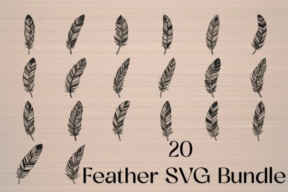 Feather SVG Bundle: Crafts and Graphics Review