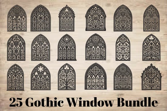 Gothic Window Bundle: A Designer's Review for Embroidery