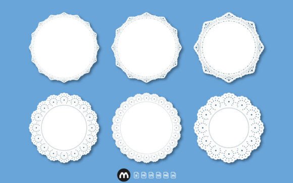 Oval Lace Decorative Laser Cut Bundle SVG Design Review