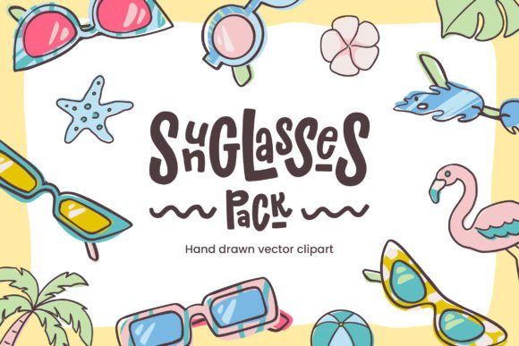 Sunglasses Vector Summer Pack: Graphics for Local Branding